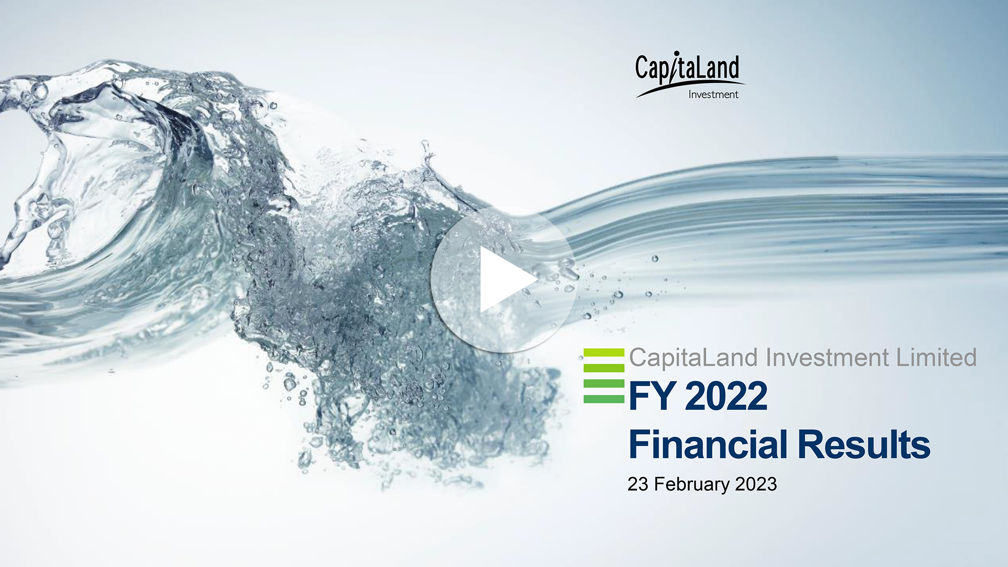 FY 2022 Financial Results Briefing